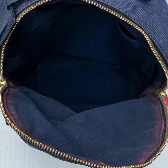 Valentino Garavani Denim Butterfly Backpack Blue main image 2